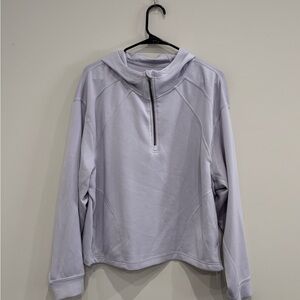 Avia Purple Long Sleeve Zippered Hoodie